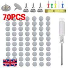 70X Car Roof Lining Liner Repair Kit Fix Sagging Headliner Pins Buckle Rivet~