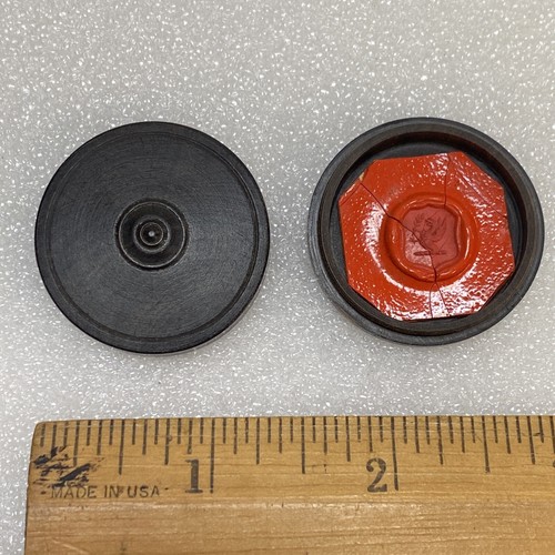 Fine antique red wax - fine, seal