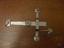 1 Gothic Rustic Penny End door lift latch lock hand forged Suffolk door latch 9"
