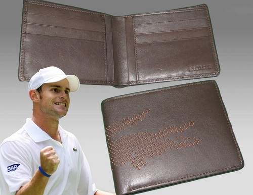 Lacoste wallet leather men - lacoste,