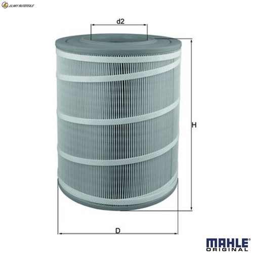 Air filter 3480 - filter, lx