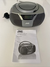 JVC RD-D228H FM Boombox - Grey