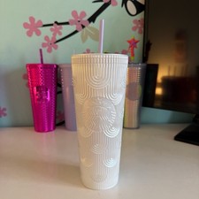 Starbucks White Waves 24oz Cold Cup Tumbler
