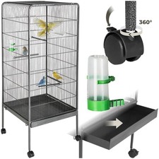 Large bird aviary cage on