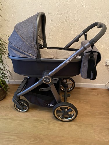 Oyster pram grey colour - pram,