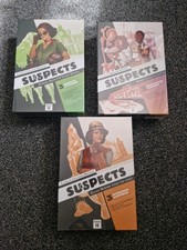 Suspects 1 2 3 Set Mystery Board Game Fantasy Adventure Age 10 Up 1-6 Players