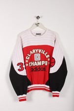 80's Adidas Claryville Champs Run DMC Hip Hop Pullover Sweatshirt XL