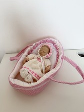 Ashton Drake Reborn Baby Premature Baby Girl With Cot 6”