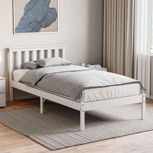 Wooden bed frame solid pine - solid,