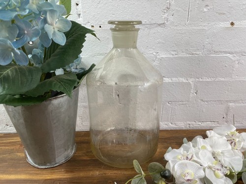 Large antique vintage glass - large,