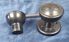 Pair of Reclaimed Black Round