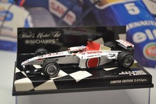 MINICHAMPS /F1  2003 B.A.R HONDA SHOWCAR - JENSON BUTTON  - 1/43 SCALE MODEL CAR
