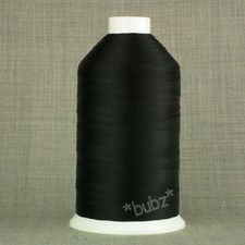 BONDED NYLON SEWING THREAD 30s 2,500m SPOOL BLACK 30 TKT LEATHER REPAIR CRAFTS