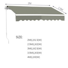 Anti-UV Retractable Patio