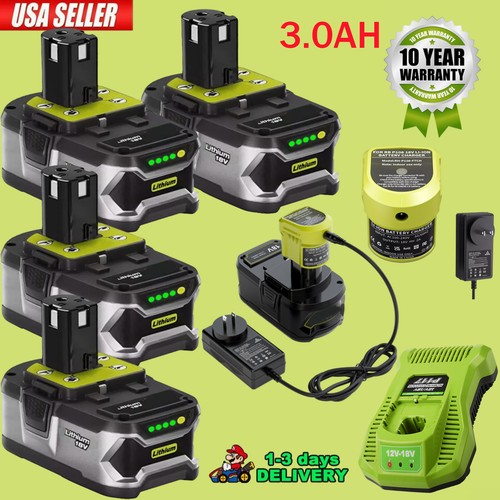 8ah for ryobi - for, 18v