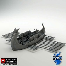 Viking Longship Scatter