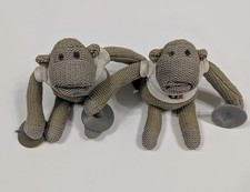 2 X Vintage PG Tips Monkey In Chimp T-Shirt | Beanie Plush 90s Soft Toy |