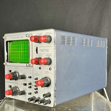 Repair TELEQUIPMENT D24 OSCILLOSCOPE Made In UK 110/220V Power Tested