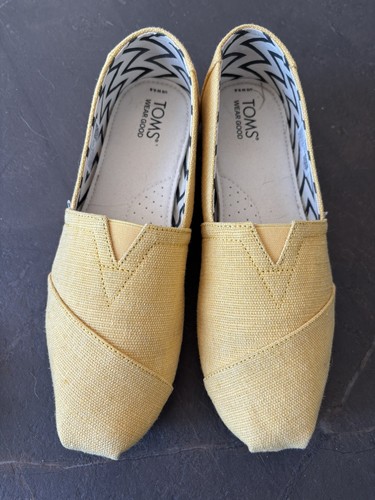Toms women alpargatas yellow - toms,