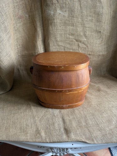 Vintage wooden firkin - vintage,
