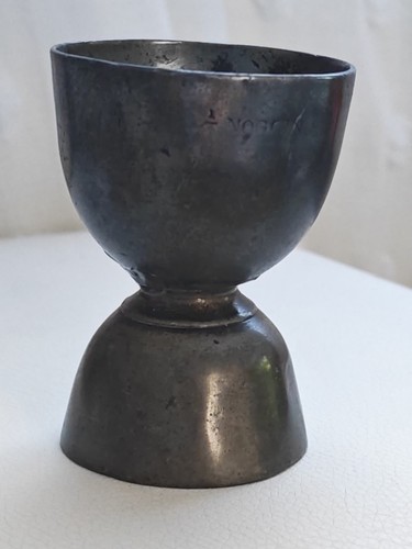 Antique half noggin and - antique,