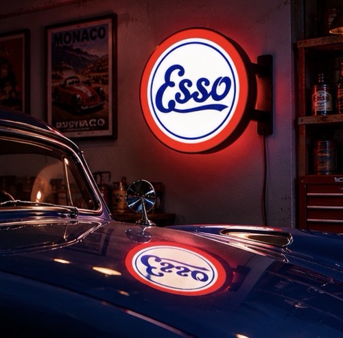 Esso double sided led - led, light