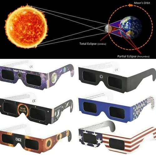 Solar eclipse sun - sun, glasses