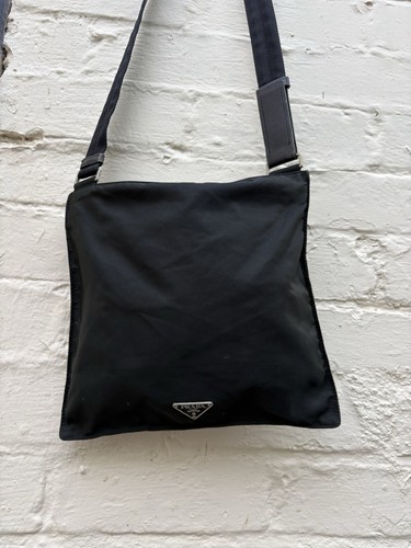 Authentic prada black nylon - prada,