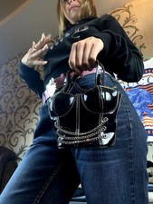 Y2K Goth Corset Mini Bag with