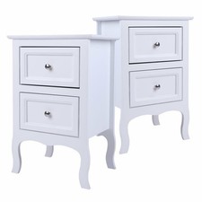 Pair of Bedside Table Cabinet