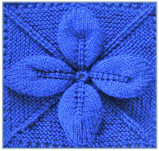 Knitting Pattern blanket cot