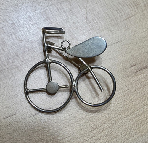 Old fashioned bicycle - old, vintage