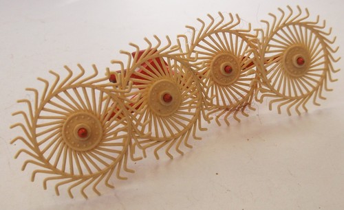 Britains acrobat hay rake - britains,