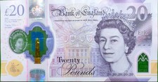 Rare pink pound note - pound, ink