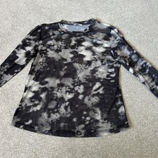 Black Multi Mou Bou Long Sleeve Top