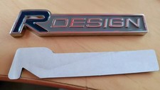 R DESIGN Badge Emblem Blue