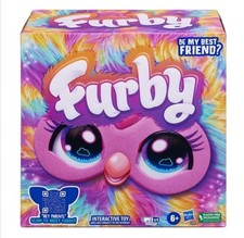 NEW BOXED Furby Tie Dye Interactive Talking Plush Toy Lights 6+