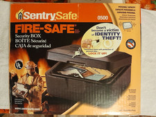 SentrySafe 0500 Fire-Safe Security Box - Brand New in Box