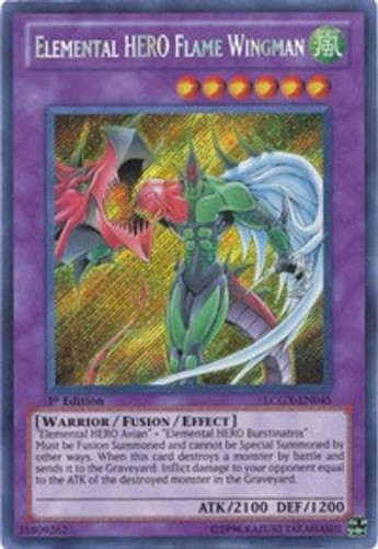 Elemental hero flame wingman - hero,