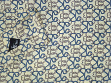 Vintage TIE RACK Silk Cravat Scarf Dapper Neckwear Mod Goodwood Ascot Italy