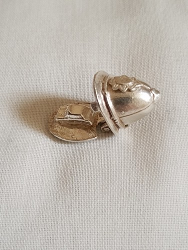 Vintage silver policeman - silver, policeman's
