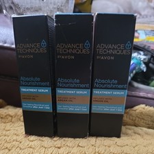 3x Avon Advance Techniques Absolute Nourishment Argan oil Treatment Serum✅️ 30ml