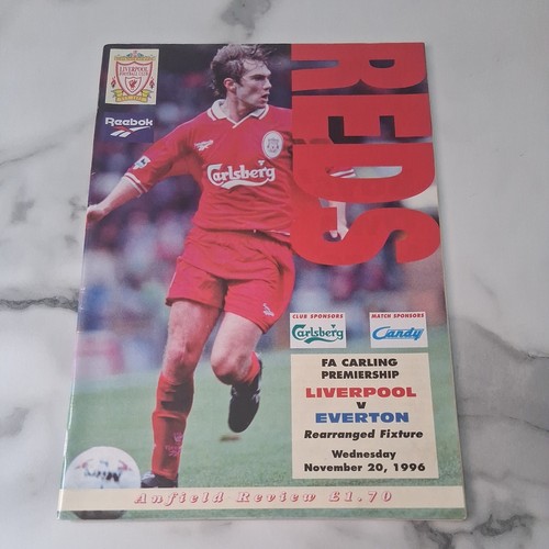 Liverpool everton programme - liverpool,