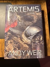Artemis by Andy Weir Signed