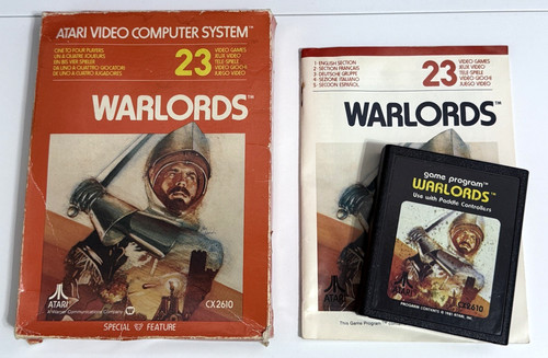 Warlords atari 2600 7800 - +, 7800*