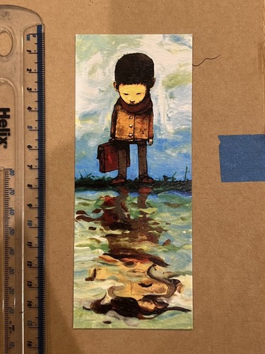 Dran paris bookmark street art - dran,