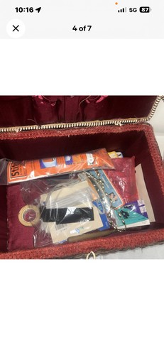 Vintage woven sewing - woven,