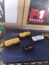 ERTL Sodor Fuel, Milk & Tar Tankers Thomas & Friends Take Play Along Tank Engine