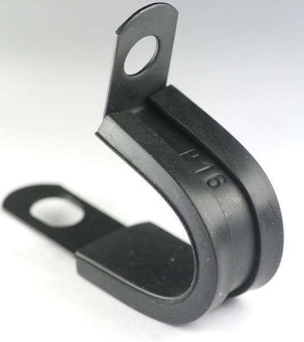 Black stainless steel clips - stainless, p