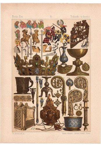 Decorative art heraldry - decorative,